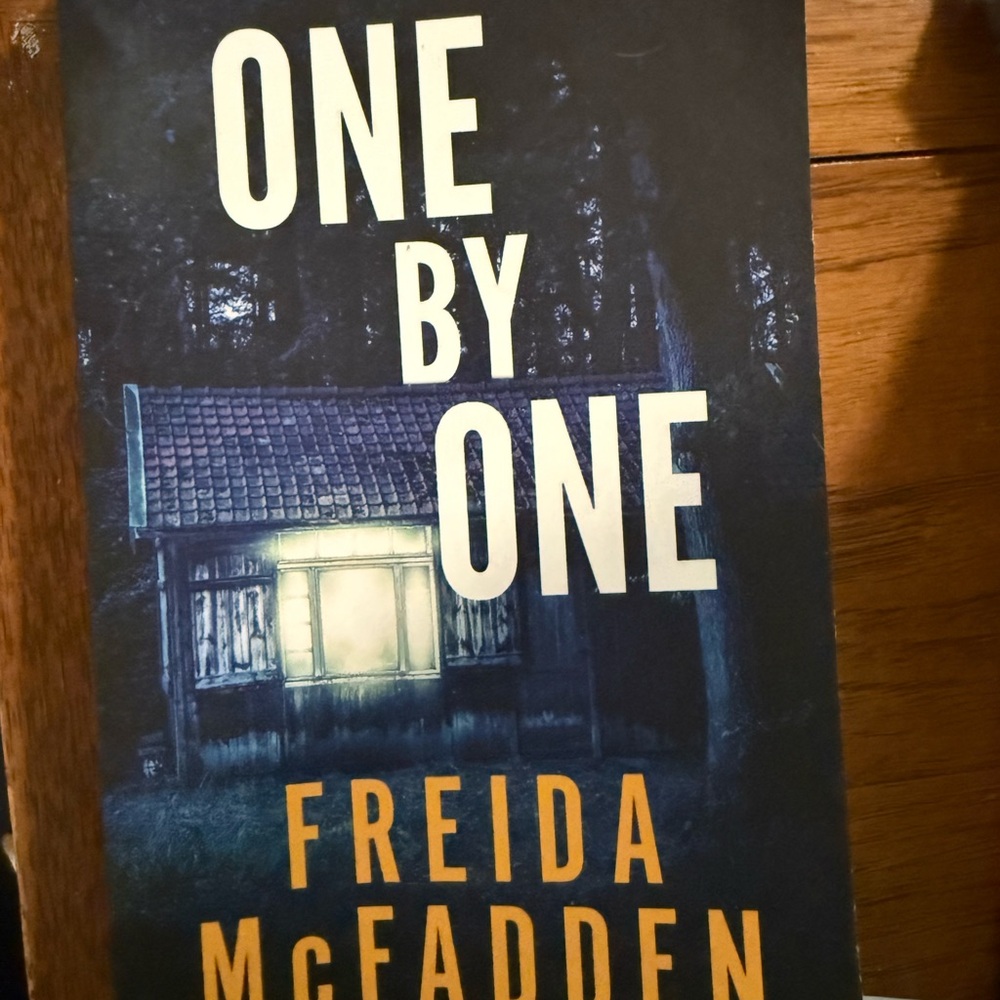 'One by One' Book - Black and Blue Cover